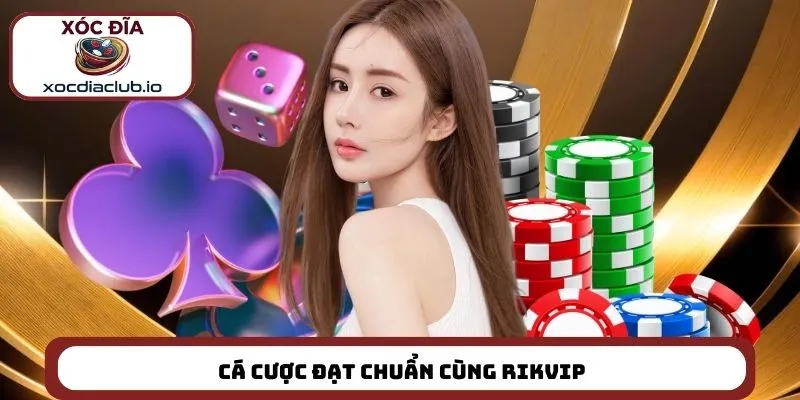 Cá cược đạt chuẩn cùng Rikvip